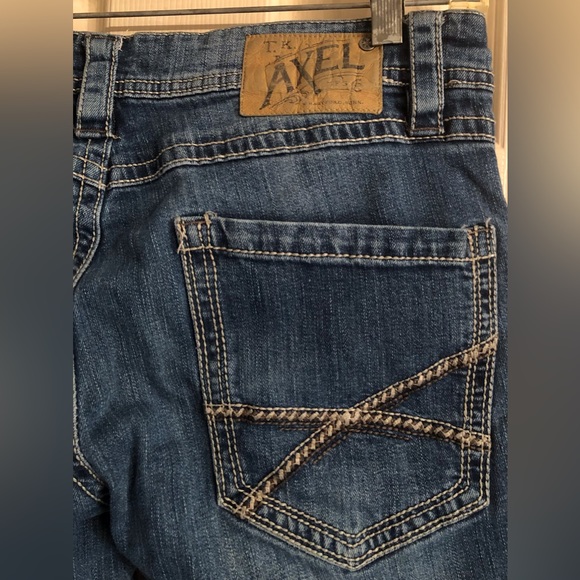 TK Axel distressed blue jeans size 32x30 - Picture 7 of 11